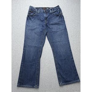 Ariat FR M4 Relaxed Boot Jeans Mens 34x30 Blue Flame Resistant Work Denim Pants